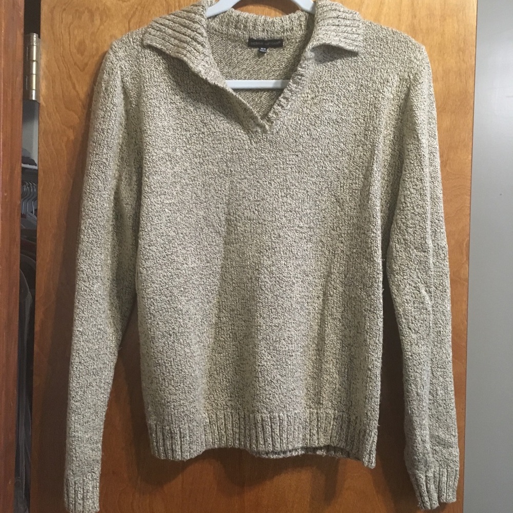 Debbie Morgan beige sweater